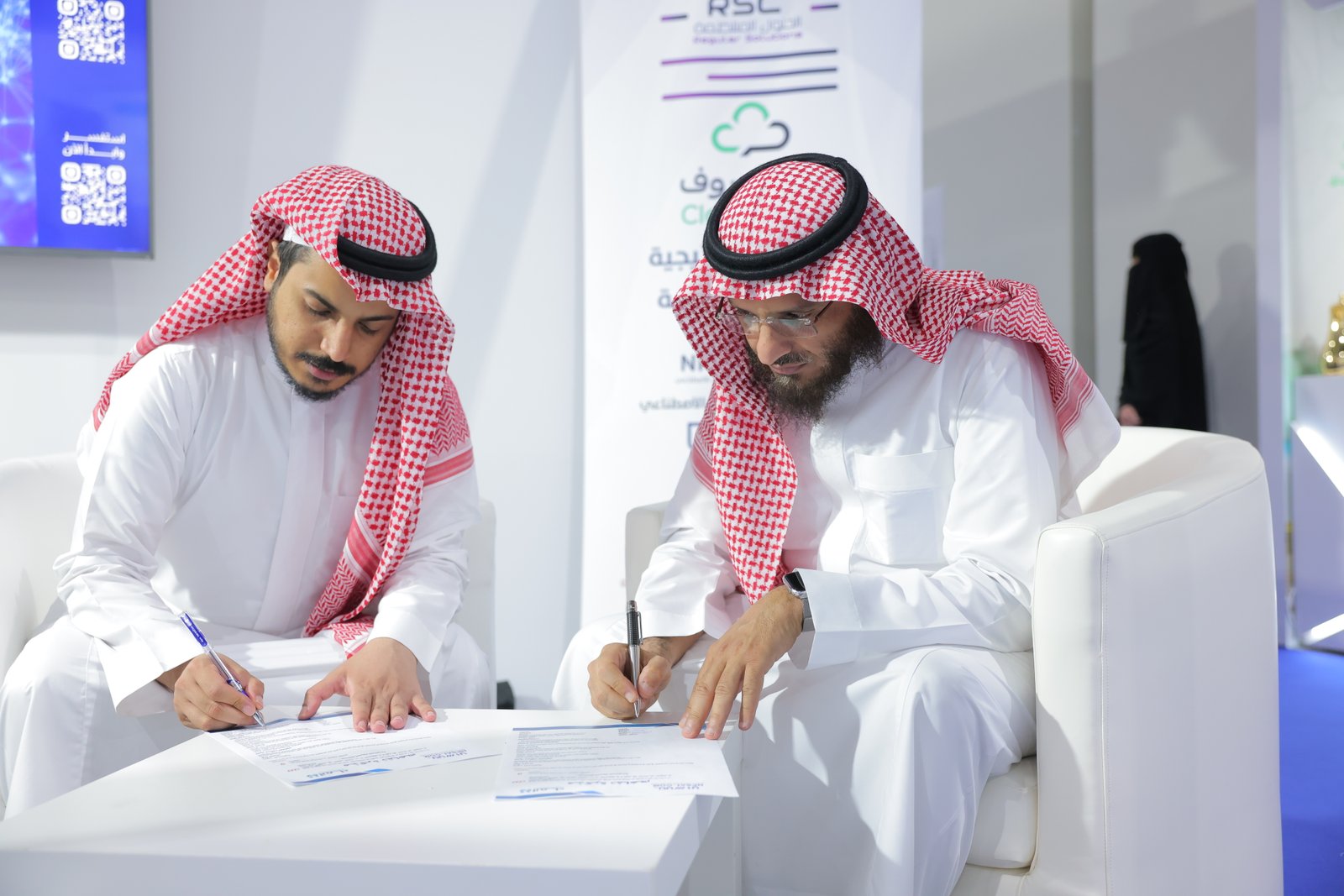 white clouds and blue sky. 